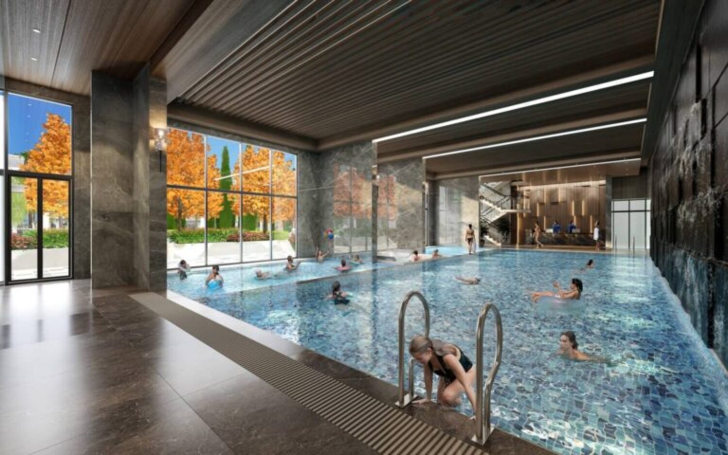 Bể bơi 4 mùa phong cách resort