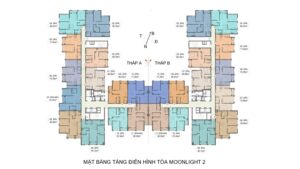 Mặt bằng tầng điển hình Moon Light 2