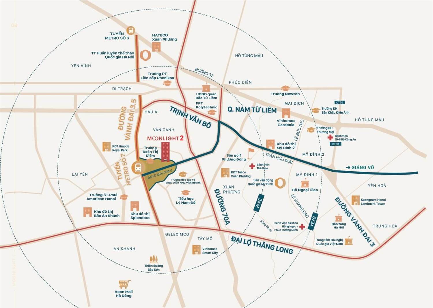 Phân tích chi tiết vị trí Moon Light 2