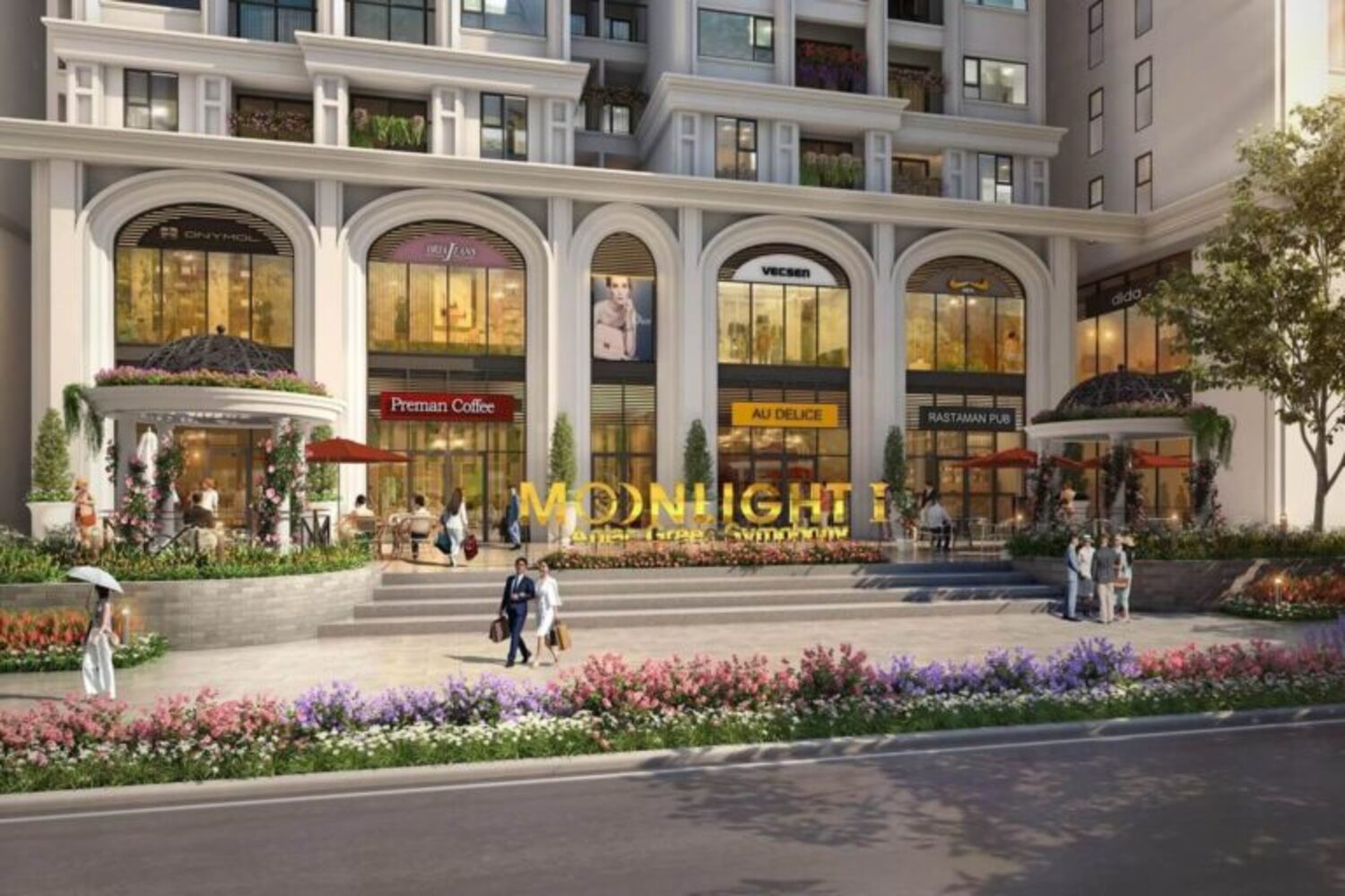 Tiện ích ngoại khu Moon Light 2